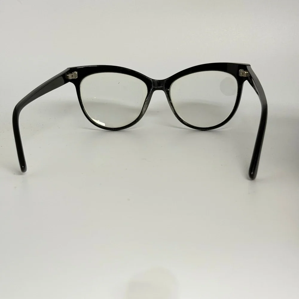 MCM MCM2643 Black Cat Eye Eyeglass Frames with Textured Stud Detail